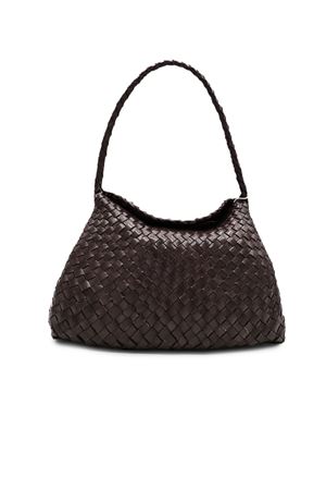 Dark Brown Leather Santa Maria Mini S. Croce Bag DRAGON DIFFUSION | 8700DGS6MATDKBROWN